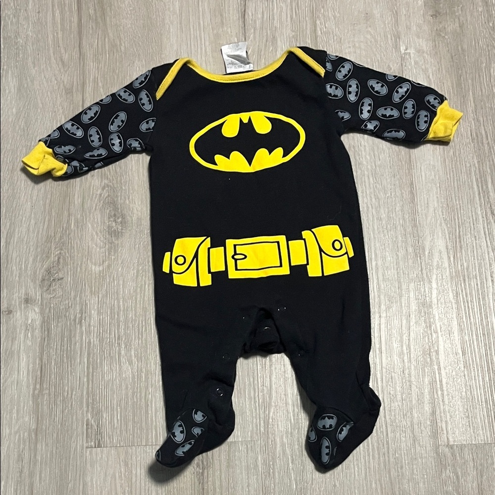 Batman Black‎ and Yellow Kids One Piece
